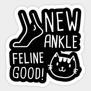 Bionic Ankle | Joint Replacement Ankle Surgery Sticker